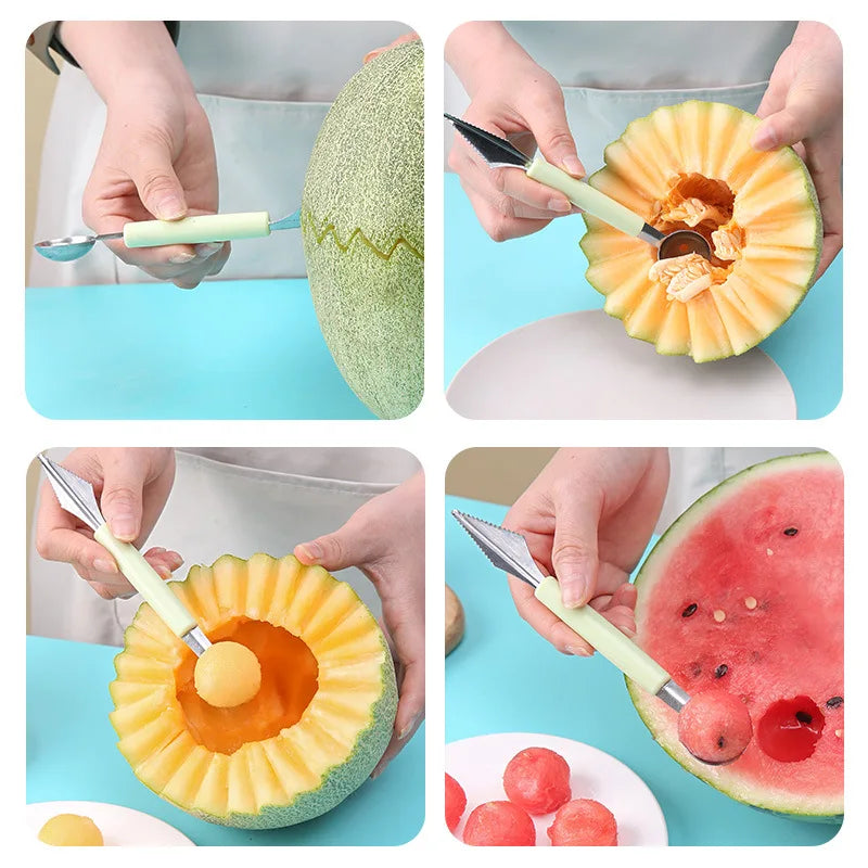 Melon Scoop & Carving Knife