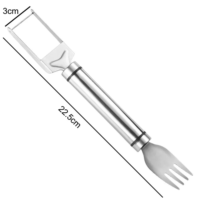 2 in 1 melon cutter & fork