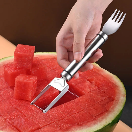 2 in 1 melon cutter & fork